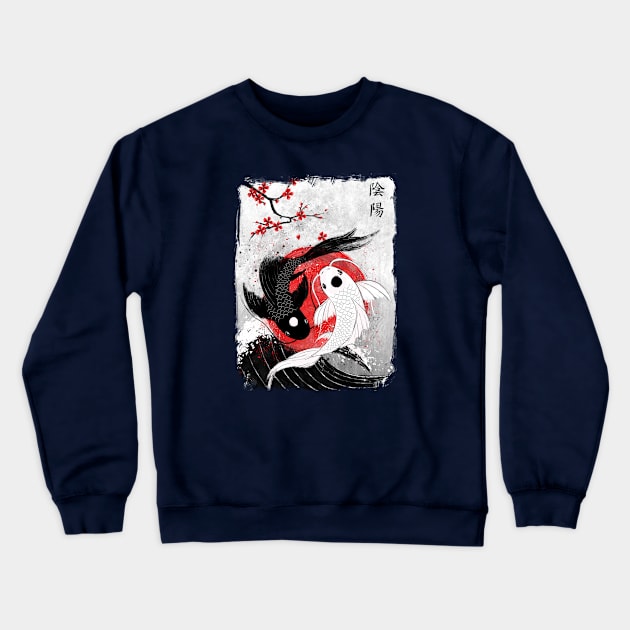 koi fish Crewneck Sweatshirt by RubyArt